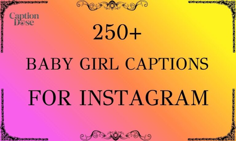 Baby Girl Captions for Instagram