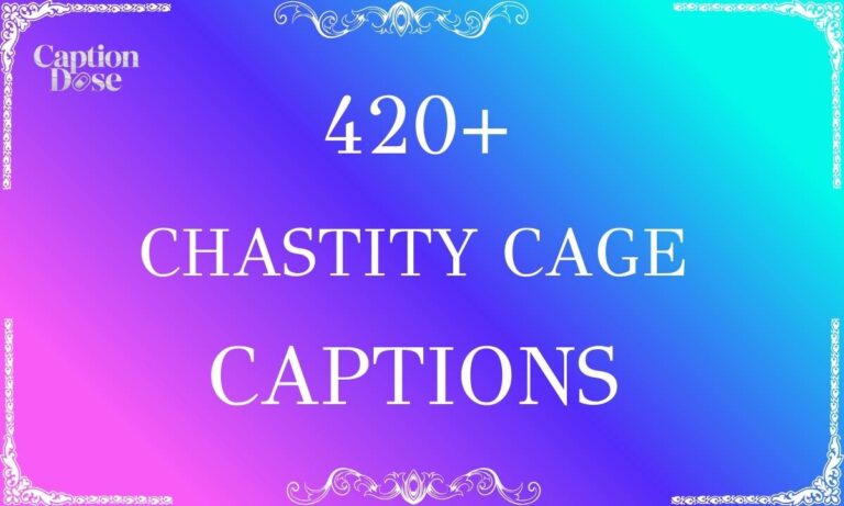 Chastity Cage Captions