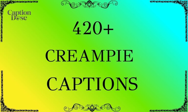 Creampie Captions