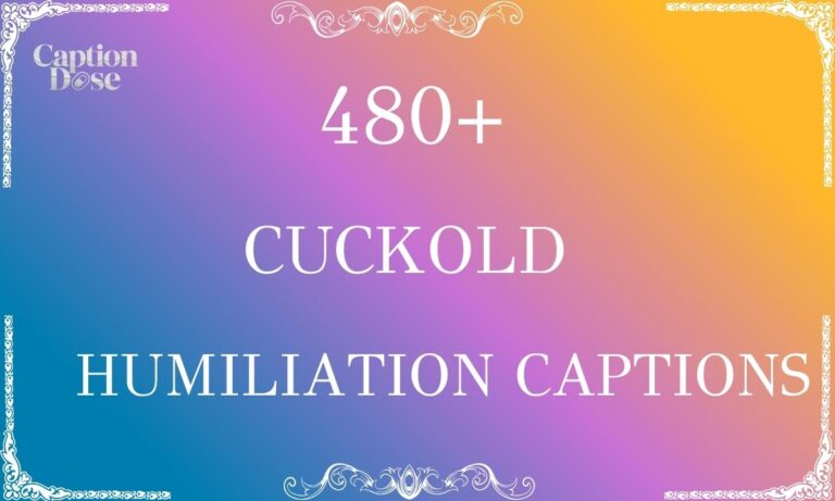 Cuckold Humiliation Captions