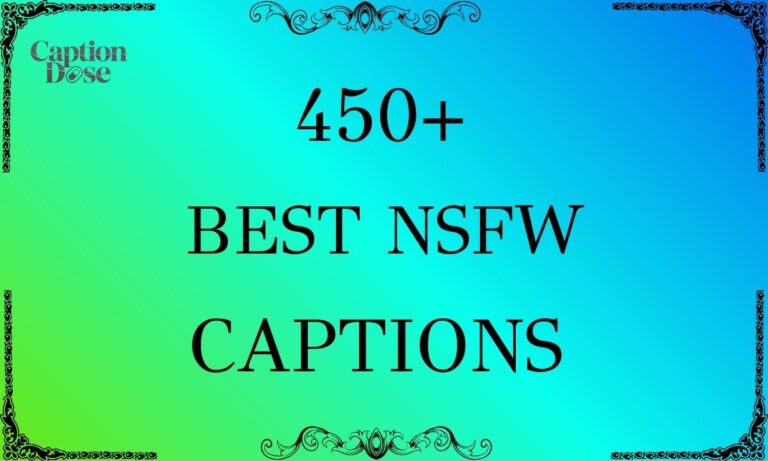 NSFW Captions