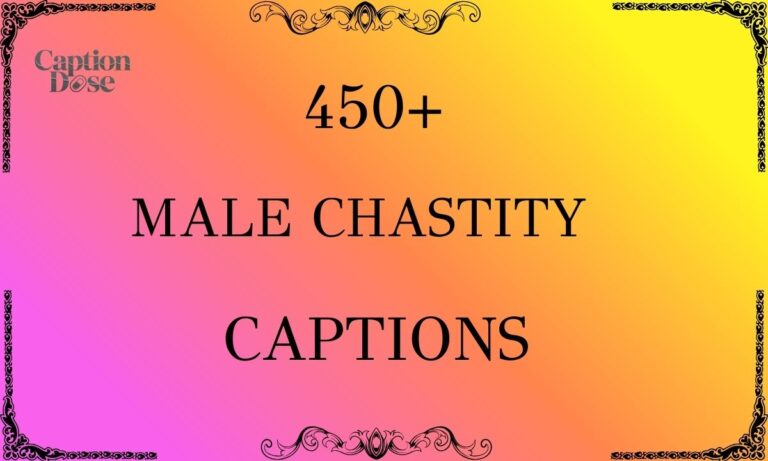 Male Chastity Captions