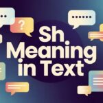 SH Meaning in Text