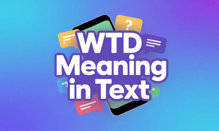 WTD Meaning in Text