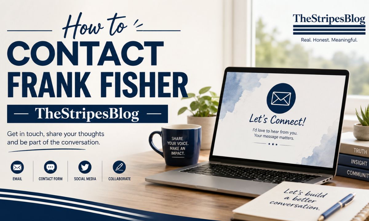 Contact Frank Fisher TheStripesBlog