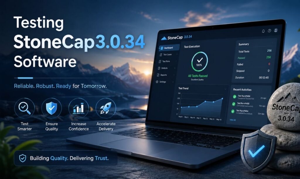 Testing StoneCap3.0.34 Software