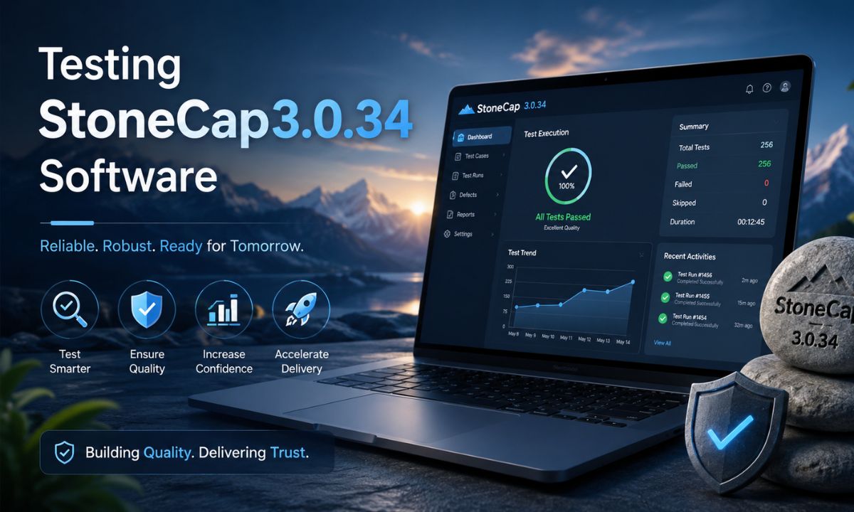 Testing StoneCap3.0.34 Software